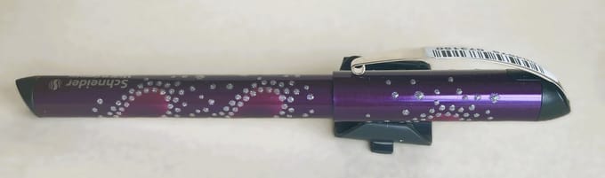 Schneider - inktpen - paars glitter