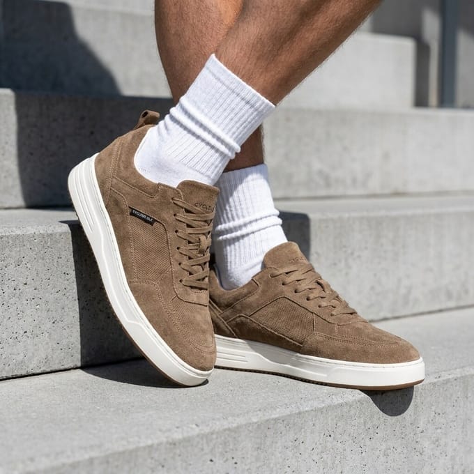 Cycleur de luxe Cycleur De Luxe Borner Sneakers taupe Leer