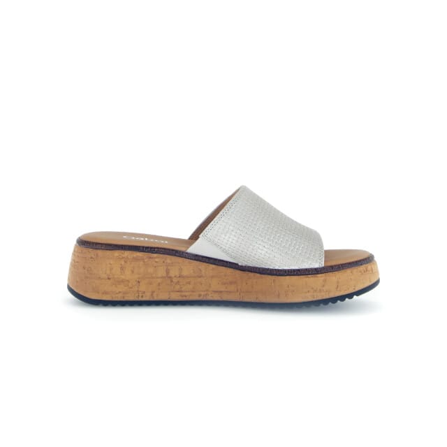 Gabor 62.820.61 - dames slipper - Beige - maat 40 (EU) 6.5 (UK)