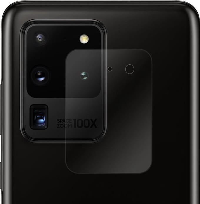 Camera Lens Protector - Geschikt voor Samsung Galaxy S20 Ultra - Extra Sterk - Camera Screenprotector - Beschermglas - Gehard Glas - Tempered Glass - Screen Protector