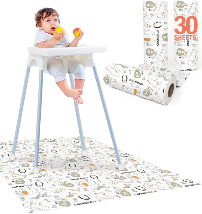Wegwerp Onderlegger - Activiteitenmat - Rommelige Activiteiten - Waterdicht en Compact - 40 x 47 Inch - Pinguïns