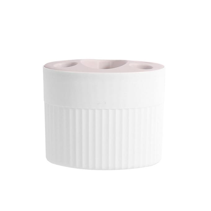Porte-brosse à dents de table de bain de haute qualité, Lave-mains ménager, Support de rangement pour dentifrice et brosses à dents, Support de rangement blanc