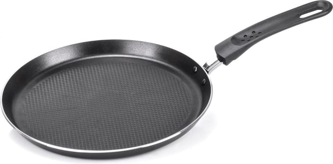 Moneta - Gea Crêpe Pan Ø 25 cm - Gerecycled Aluminium - Zwart -