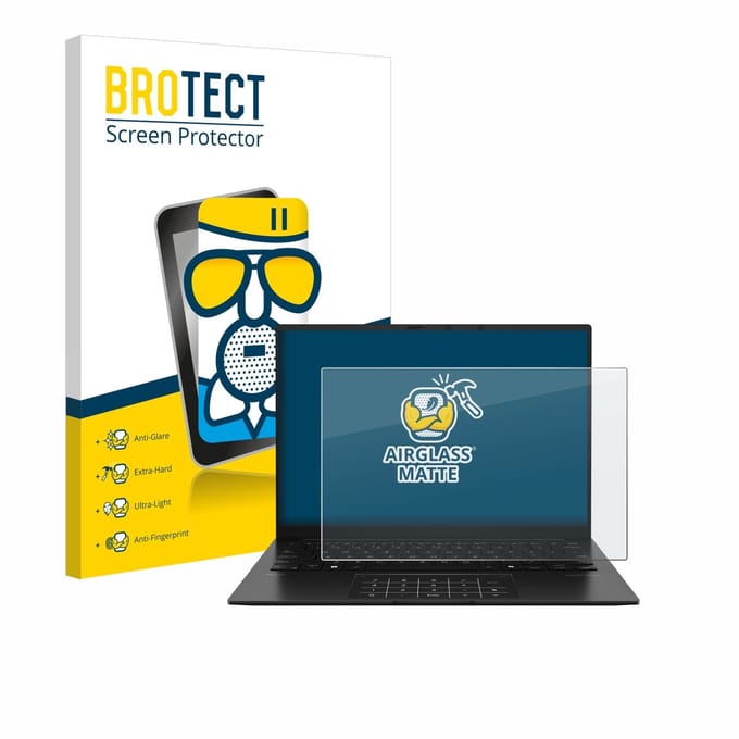 BROTECT - Screenprotector voor ASUS ZenBook 14 OLED UM3406 - Folie Beschermfolie Beschermglas matte