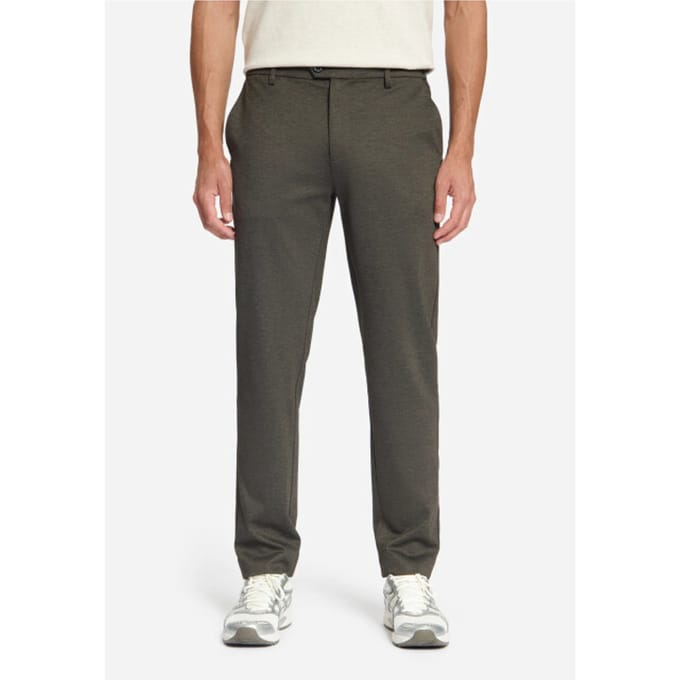 No Excess - Heren Jersey Pant - 337110806SN - 042 Dark Brown