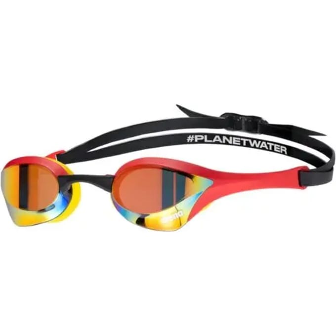 Arena Zwembril Cobra Ultra Swipe Goud/Rood