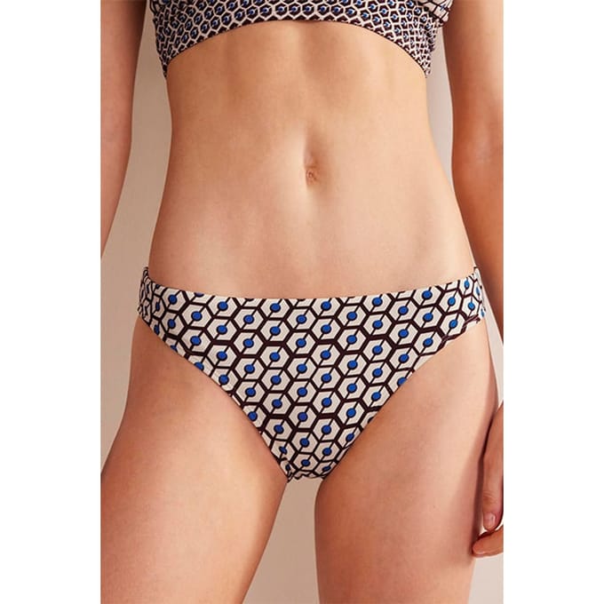 Boden Classic Bikini Bottoms Dark Burgundy, Reverie Größe: 20 | Bikinis Outlet | Damen | Braun