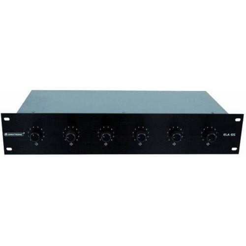 Omnitronic ELA 6S PA-volumeregelaar Zwart