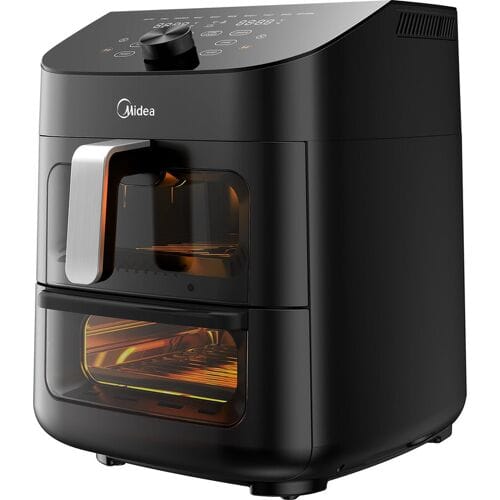 Midea MAD1100DADK - 2-in-1 - 6,4 liter voor de heteluchtfriteuse en 4,4 liter voor de oven