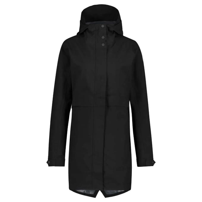 agu Parka Regenjas Dames Waterdicht - Zwart - Waterkolom 5.000 mm - PFAS-vrije DWR-coating - Capuchon met vizier