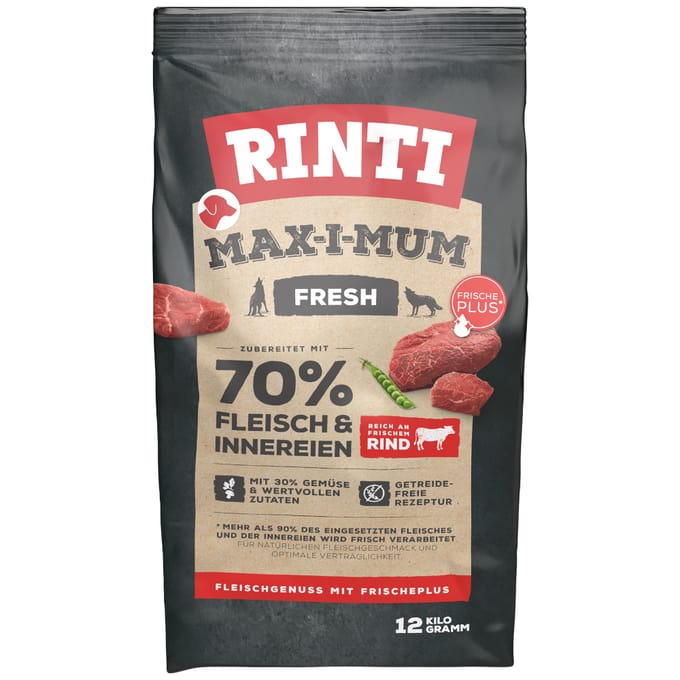 2x12kg Max-i-mum Rund RINTI Hondenvoer