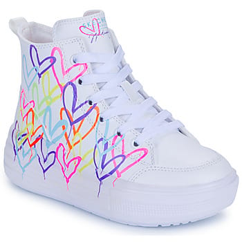 Skechers Hyperlift Veterschoen hoog - Wit - Maat 38
