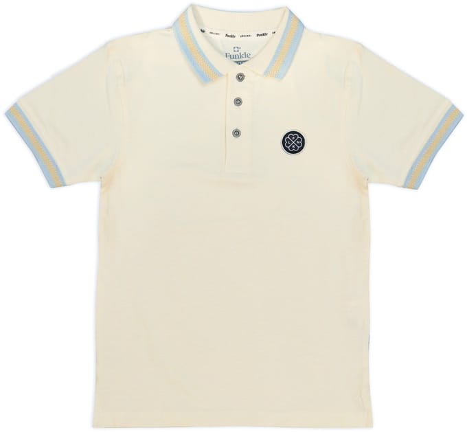 Funkle Jongens Polo – Wit