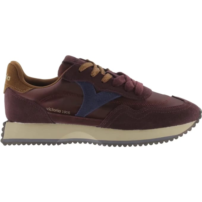 Nylon, metaal en nubucklederen sneakers Victoria Cosmos
