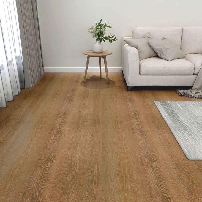 vidaXL - Vloerplanken - Bruin - 5,11 - m² - 55 - st - PVC