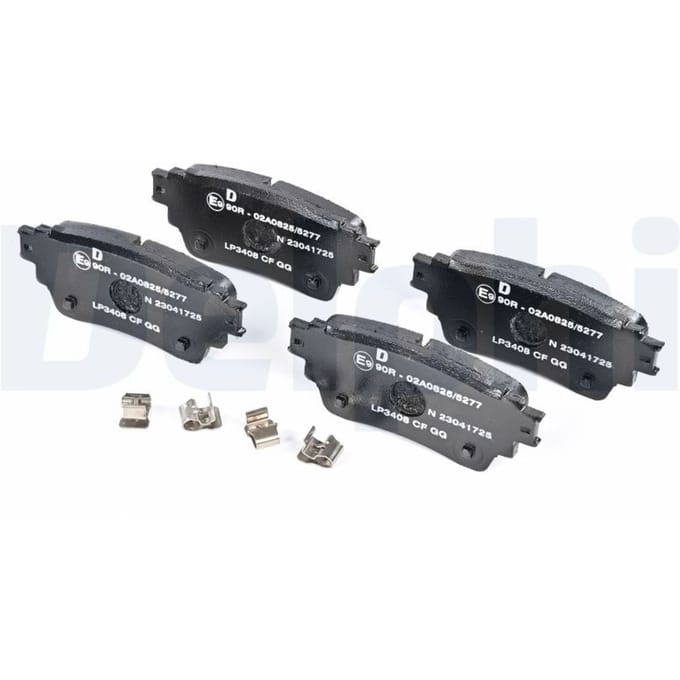Remblokset DELPHI LP3408, achter