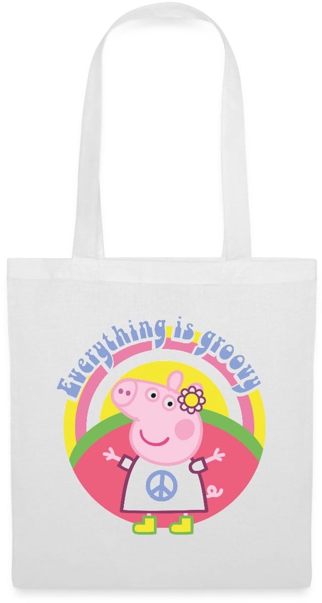 Peppa Pig Good Mood Tas Van Stof Schoudertas