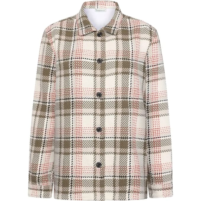 Damesoverhemd met lange mouwen KnowledgeCotton Apparel Heavy