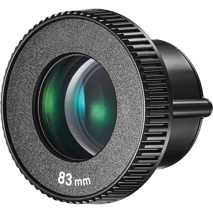 Godox AK-R23 speciale projectielens 83 mm brandpuntsafstand voor Godox AK-R21 cameraflitsprojector 83mm