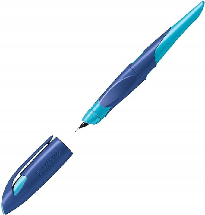 STABILO EASYbirdy vulpen A, blauw/lazuur, voor rechtshandigen