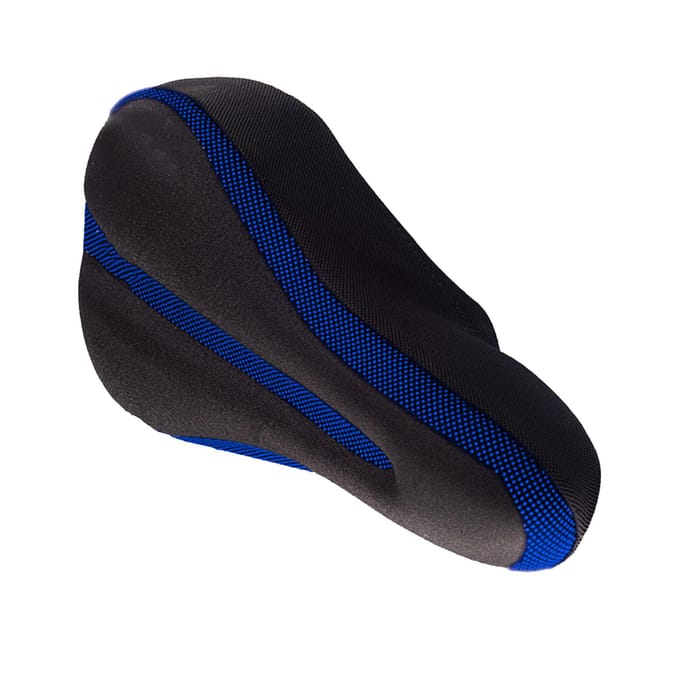 Fietsstoelkussen Ademhoes Fietszadelhoes Antislip Comfortabel voor Mountainbike Blauw blauw