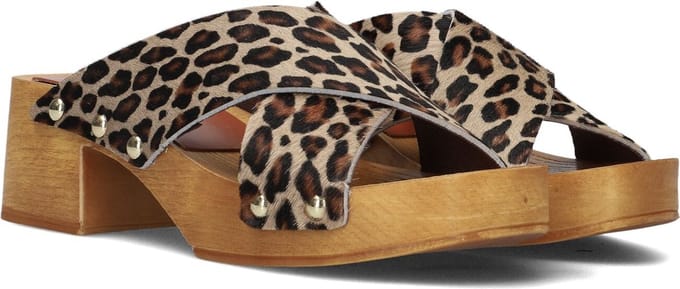 Notre-V 8782 Muiltjes - Dames - Beige - Maat 37