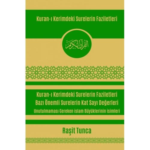 Kuran- Sayı Değerleri - Raşit Tunca
