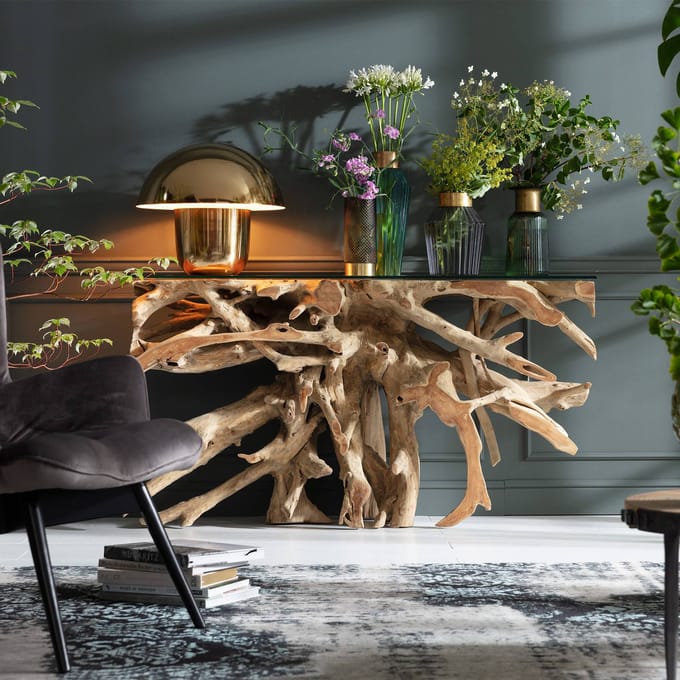 Kare Mushroom - Paddestoelvormige tafellamp, goud
