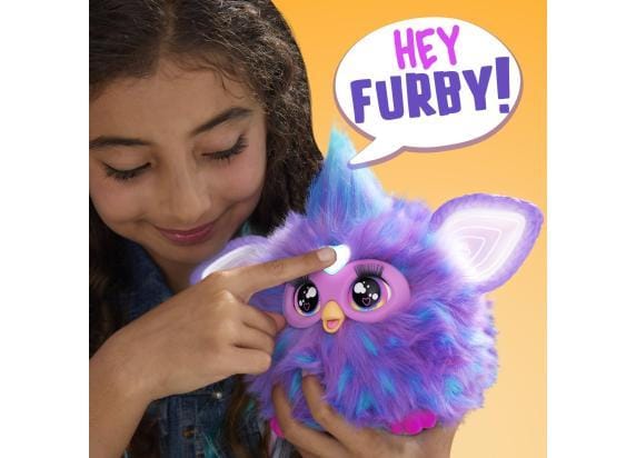 Hasbro Furby Paars NL Elektroniche knuffels Interactieve knuffels
