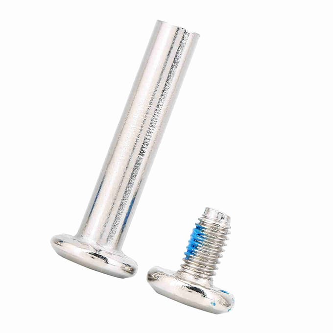 10pcs Vis de Rechange pour Patins à Roues Alignées Patinage Fixations Patins Axes de Roue Matériel 36mm