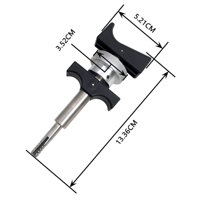 T10530 Potloodtype Bobinetrekker Demontagegereedschap Voor VW Volkswagen zwart