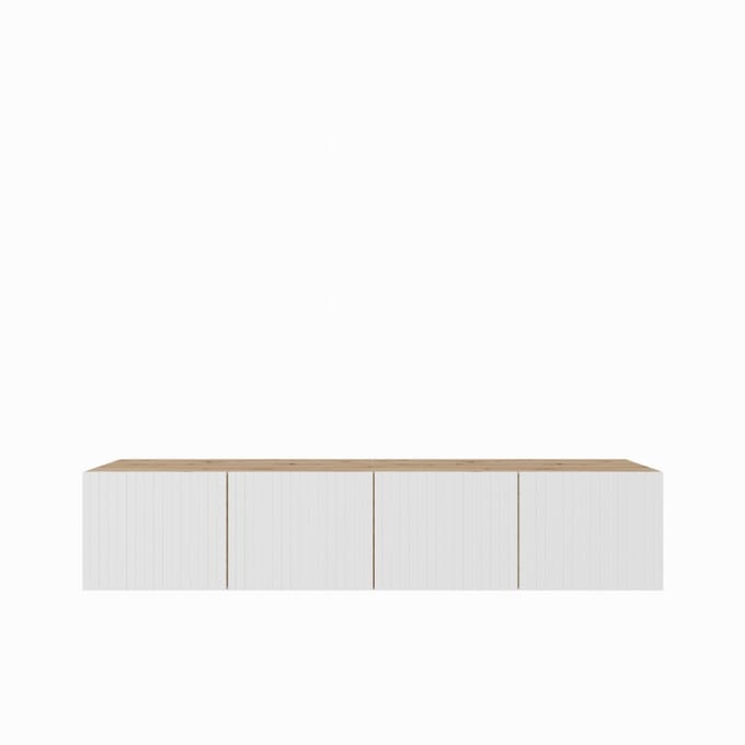 TV-kast Mio 200 (2x100) cm (artisan + wit)
