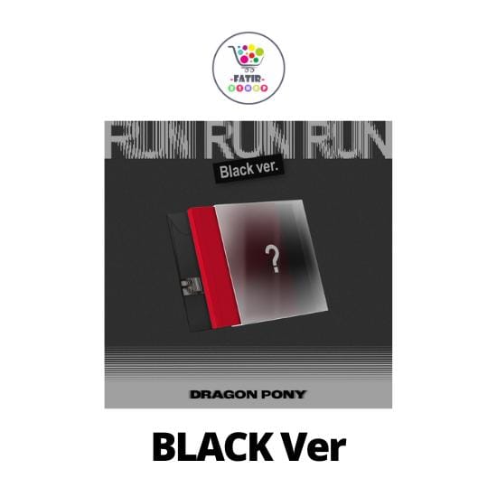 Dragon Pony 3e EP Album RUN RUN RUN No POB BLACK Ver