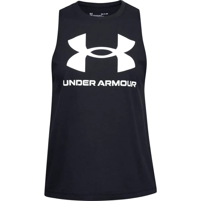 Under Armour dames UA sportieve tanktop met print