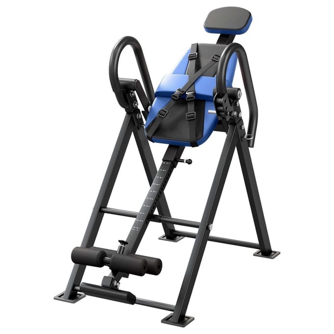 Omkeertafel, 136 kg Capaciteit Heavy Duty Rug Omkeerder Stretcher, Omgekeerde Tafel met Dubbele Roller Vergrendeling, Decompressietafels voor Schouders,