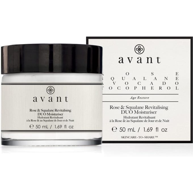 Avant Age Restore Rose & Squalane Revitalising DUO Moisturiser Crème