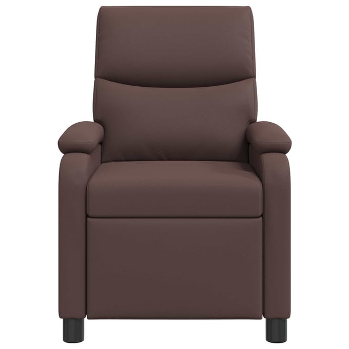 vidaXL - Recliner - Bruin - Kunstleer