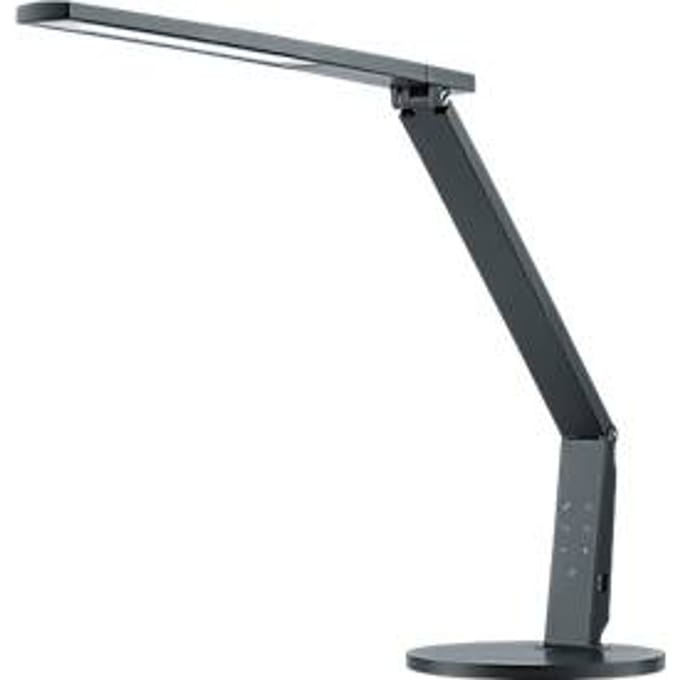Ledbureaulamp Vario, 741 lumen, dimbaar, levensduur 40.000 uur, antraciet
