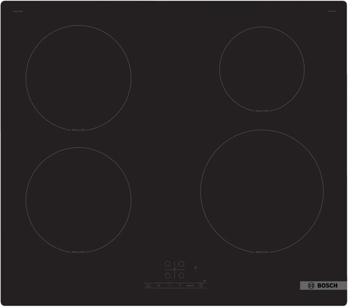 Bosch PIE61RBB5E - Serie 4 - Inbouw Inductiekookplaat - Sneller koken met PowerBoost