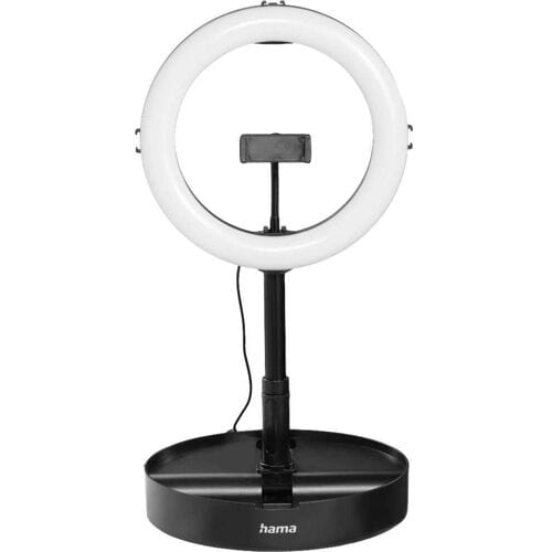Hama "SpotLight FoldUp 102 II" LED Ring Light Set for Smartphones Foldable