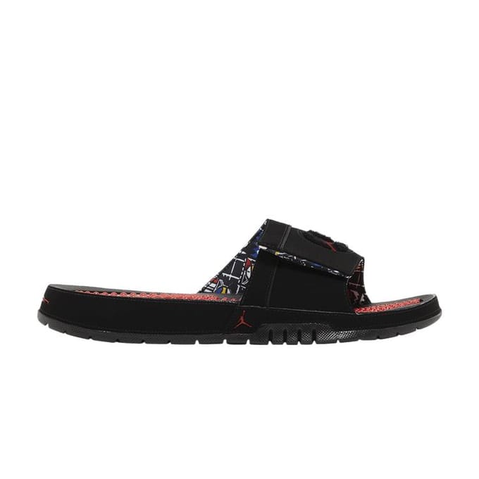 Air Jordan Hydro 8 Retro Slide 'Playoff' 47.5 black