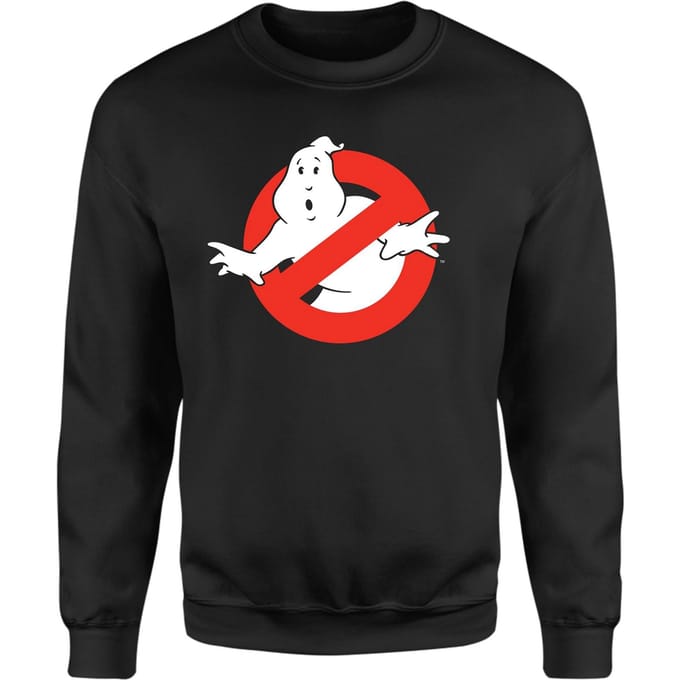 Ghostbusters Classic Logo Sweatshirt - Black - S
