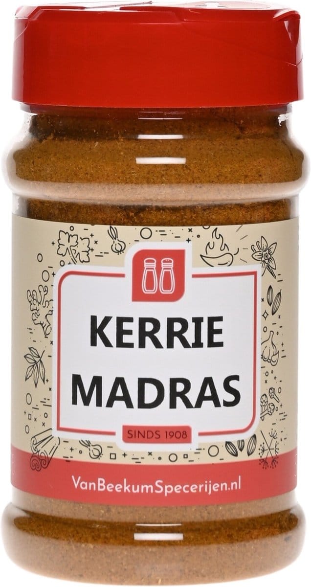 Van Beekum Specerijen - Kerrie Madras - Strooibus 150 Gram