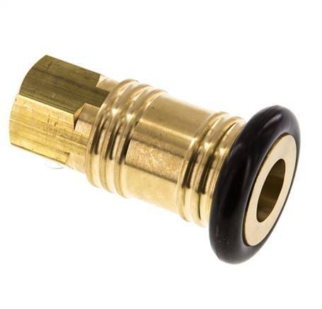 Messing DN 12 Luchtkoppeling Snelkoppeling G 3/4 inch Binnendraad - CLS12-F-B-034