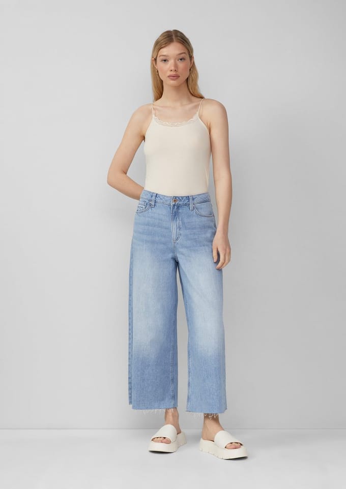 Q/S designed by - Dames broek - Maat 38 - Vrouwen - Jeans - voering