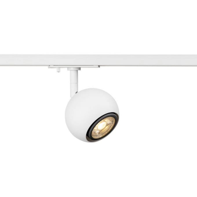 SLV Dekoring Light Eye 90, zwart mat, Ø 6 cm, metaal