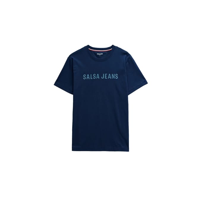 T-shirt met logo van katoen Salsa Jeans