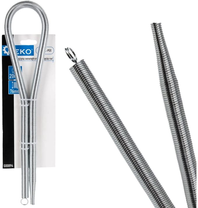 GEKO Interne buigveer - 20mm - Precisie en duurzaamheid - Voor PEX-AL-PEX leidingen - 75 cm lang