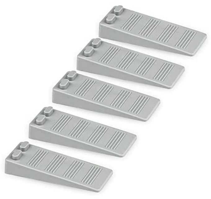 Verstelbare Deurstoppers - 5 Stuks - Antislip en Krasbestendig - Rubber