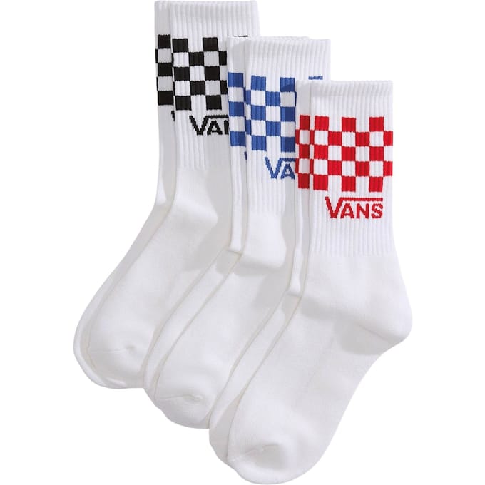 Vans Classic Check Crew Sokken Senior (3-pack)